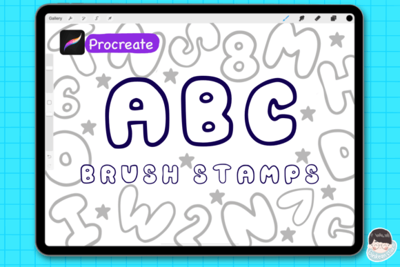 ABC Brush Stamps for Procreate: A Creative Toolkit