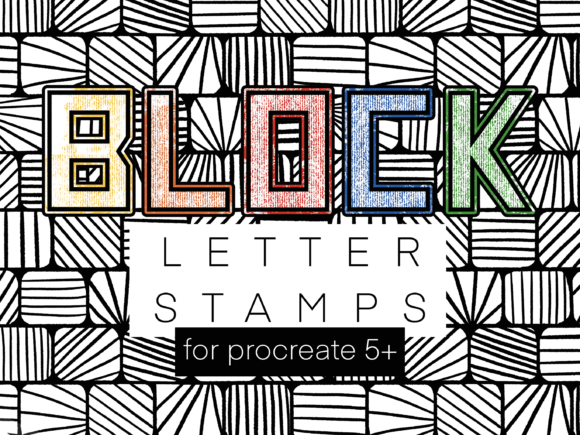 Block Letter Stamps for Procreate: A Practical Guide