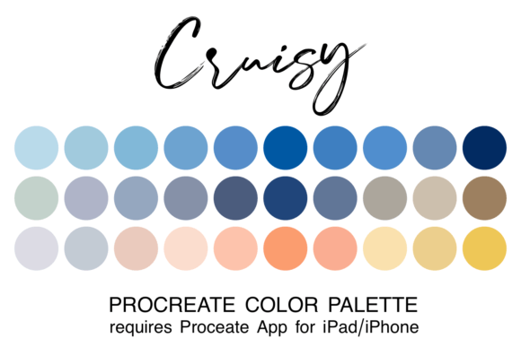 Cruisy Procreate Color Palette: A Strategic Asset for Digital Creators