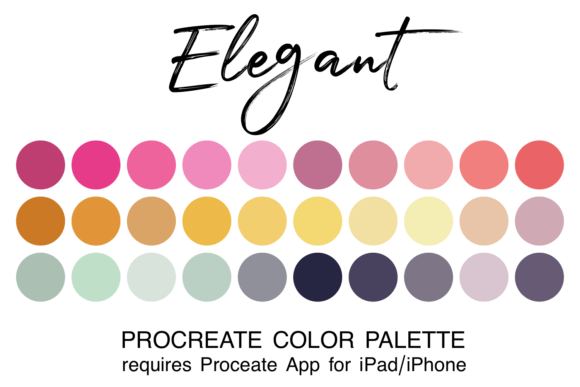 Elegant Procreate Color Palette: A Practical Review for Digital Artists