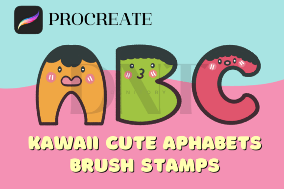 Kawaii Cute Alphabets Brush Stamps: A Creative Guide