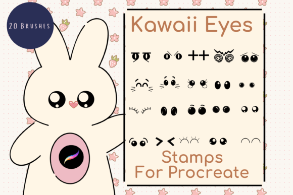 Kawaii Eyes Stamps for Procreate X 20: A Practical Guide to Instant Digital Art