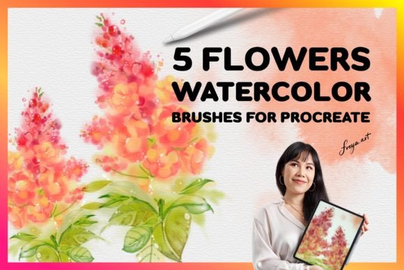 Procreate Watercolor Flowers: A Digital Artist's Essential
