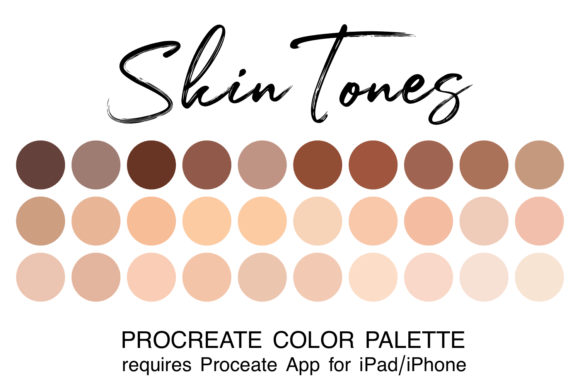 Skin Tones Procreate Color Palette: A Guide for Digital Artists