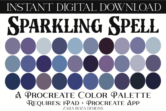 Unlocking the Sparkling Spell: The Ultimate Procreate Color Palette for Magical and Academic Art
