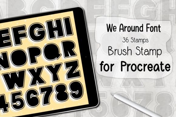 We Around Font Procreate Brush Stamp: A Practical Evaluation